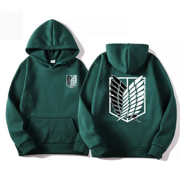 Attack on Titan men's hoodie with hood, anime hoodies for men