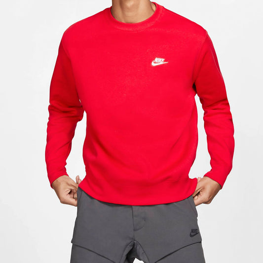 Nike Official Authentic 2025 New Men's Wool Knit Pullover with Round Neck