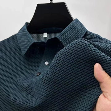 The 3D Elite™ Textured Polo – Effortless Elegance, Unmatched Comfor